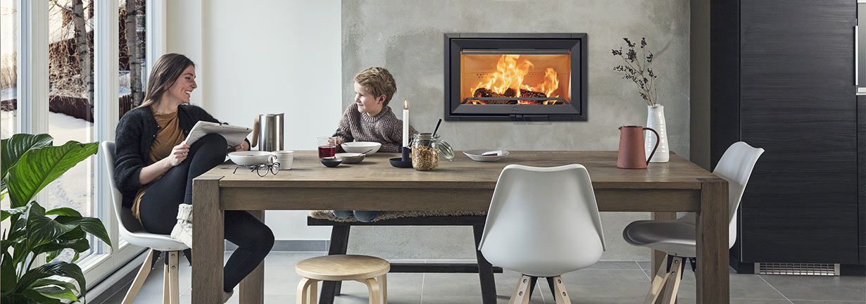 Förbränning och lufttillförsel till eldstad