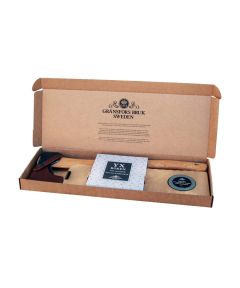 Presentkit liten skogsyxa och bryne Gränsfors bruk