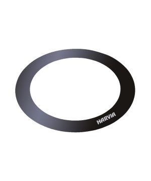 Infällningsram Harvia Cilindro black steel
