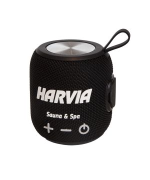 Trådlös högtalare till bastun från Harvia, svart