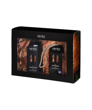 Presentset Tjära, bastudoft & tvål
