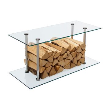 Vedställ i glas hög modell